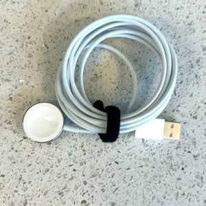 Apple magnetic watch charger. Works great.